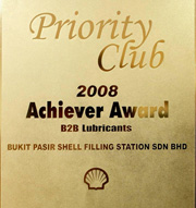 Bukit Pasir Shell Filling Station - Awards